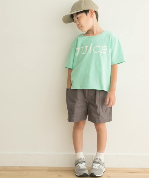 URBAN RESEARCH DOORS（アーバンリサーチドアーズ）の「コットンサイドポケットショーツ(KIDS)（その他パンツ・キッズ・チャコールグレー/カーキ・120/105/135）」の10枚目の写真