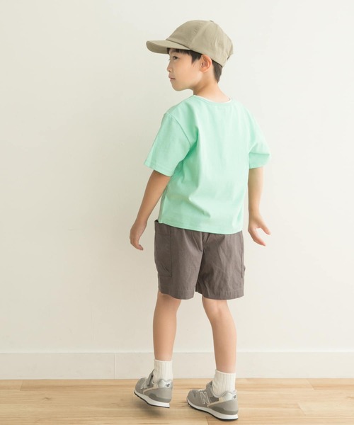 URBAN RESEARCH DOORS（アーバンリサーチドアーズ）の「コットンサイドポケットショーツ(KIDS)（その他パンツ・キッズ・チャコールグレー/カーキ・120/105/135）」の12枚目の写真