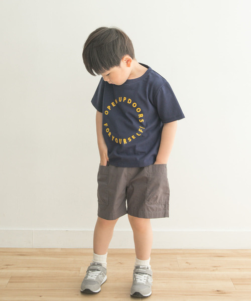 URBAN RESEARCH DOORS（アーバンリサーチドアーズ）の「コットンサイドポケットショーツ(KIDS)（その他パンツ・キッズ・チャコールグレー/カーキ・120/105/135）」の15枚目の写真