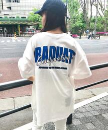 BACKロゴ／チュニックTシャツ