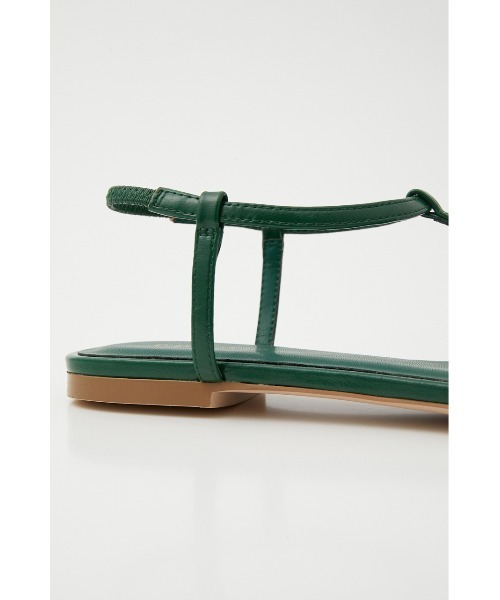 rienda（リエンダ）の「ポインテッドスリムベルトサンダル（サンダル・レディース・ブラック/ライトベージュ/グリーン・SMALL/MEDIUM/LARGE）」の14枚目の写真