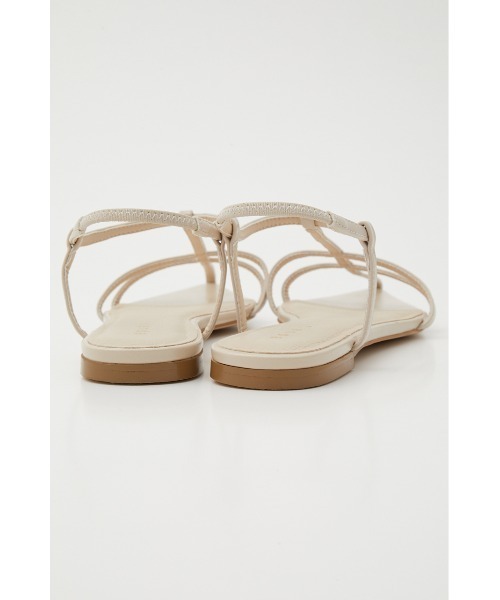 rienda（リエンダ）の「ポインテッドスリムベルトサンダル（サンダル・レディース・ブラック/ライトベージュ/グリーン・SMALL/MEDIUM/LARGE）」の19枚目の写真