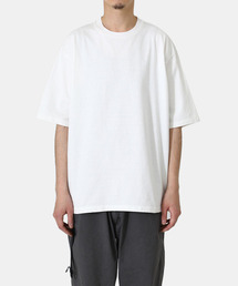 REMI RELIEF NAVY LABEL | REMI RELIEF NAVY LABEL / レミレリーフ ネイビーレーベル：16天竺TEE (無地)：RN22309290AK[STD](Tシャツ/カットソー)