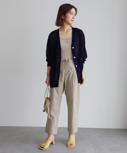 Green　Parks（グリーンパークス）の「ドライタッチらくパンツ（その他パンツ・レディース・ブラック/ピンク/ベージュ/グリーン・FREE）」の10枚目の写真