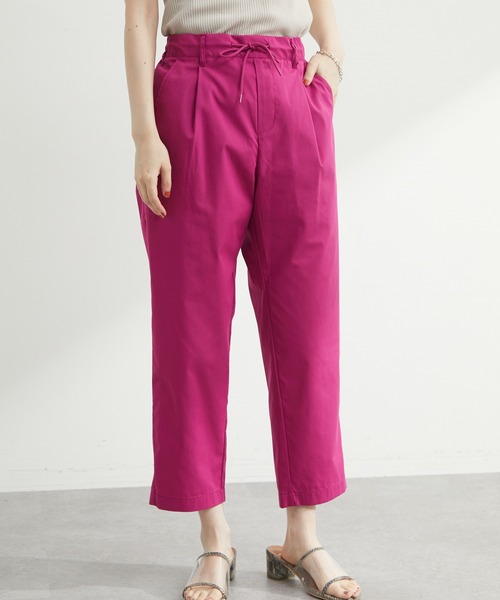 Green　Parks（グリーンパークス）の「ドライタッチらくパンツ（その他パンツ・レディース・ブラック/ピンク/ベージュ/グリーン・FREE）」の15枚目の写真