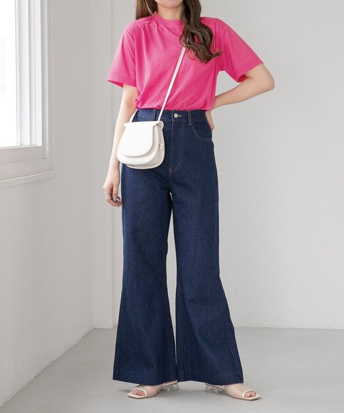 Heather（ヘザー）の「フラップミニショルダー　298870（ショルダーバッグ・レディース・ブラック/ピンク/ブルー/アイボリー・ONE SIZE）」の17枚目の写真