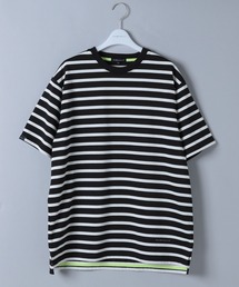 【UNISEX】[NUMERALS]ボーダーバスクＴシャツ