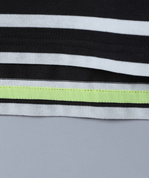 niko and...（ニコアンド）の「【UNISEX】[NUMERALS]ボーダーバスクＴシャツ（Tシャツ/カットソー・メンズ・ホワイト/ブラック・MEDIUM/LARGE）」の10枚目の写真