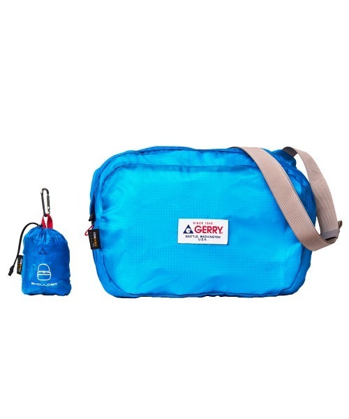 MASSIVE STORE(マッシブストア)の「【GERRY/ジェリー】POKETABLE ショルダーバック(ショルダーバッグ・メンズ・ブラック/オレンジ/ブルー/グリーン・FREE)」の3枚目の写真