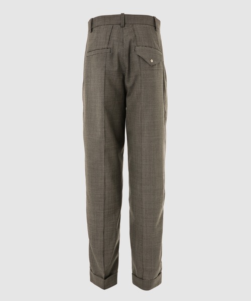 Omar Afridi(オマールアフリディ)の「PRESSED TROUSERS(スラックス・メンズ・ブラウン系その他・46/48)」の3枚目の写真