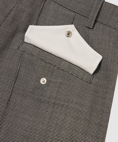 Omar Afridi(オマールアフリディ)の「PRESSED TROUSERS(スラックス・メンズ・ブラウン系その他・46/48)」の2枚目の写真