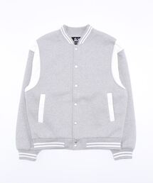 【Select】 オーバーサイズ 部分切替え カレッジジャケット / スタジャン