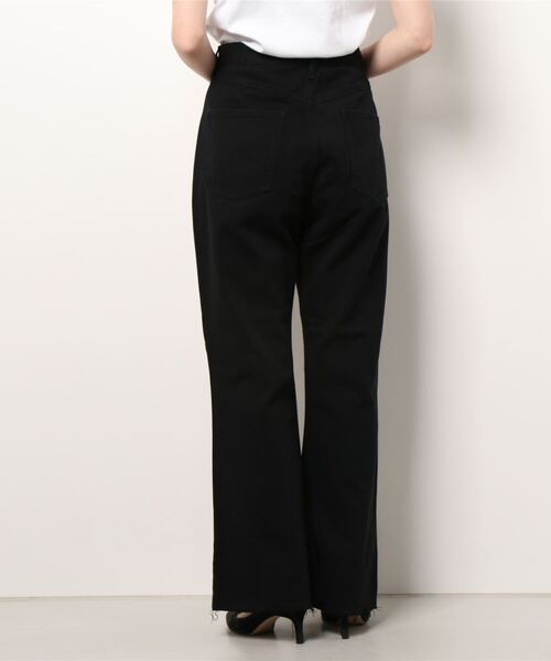 DANKE SCHON(ダンケシェーン)の「DankeSchon/ダンケシェーン/Flared pants/フレアパンツ(その他パンツ・レディース・ブラック・LARGE/MEDIUM/SMALL)」の3枚目の写真
