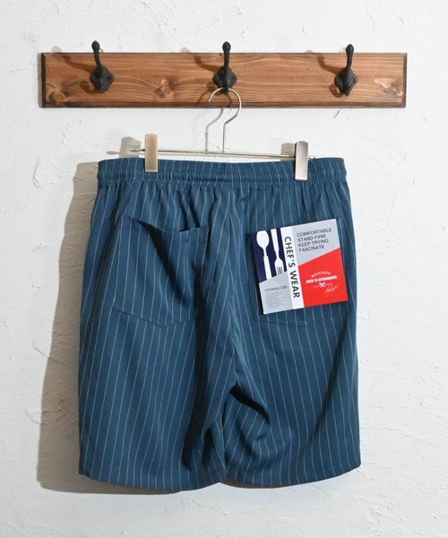 Anytime Songs（エニータイムソングス）の「シェフショーツ（その他パンツ・メンズ・グレー/ネイビー系/レオパード/グリーン/チャコール/ブラック/ホワイト/アニマル/ネイビー/その他/ブラック系/カーキ/ベージュ系その他・LARGE/X-LARGE/MEDIUM/SMALL）」の9枚目の写真