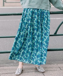 Munich | フラワープリントエコレーヨンギャザースカート(スカート)