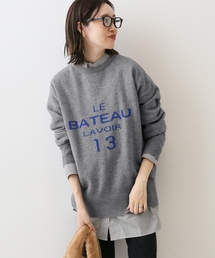 SLOBE IENA | 《予約》LE BATEAUロゴニット(ニット/セーター)