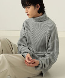 BeAMS DOT | 【WEB限定】BeAMS DOT / オーバー タートルネックニット 22AW(ニット/セーター)
