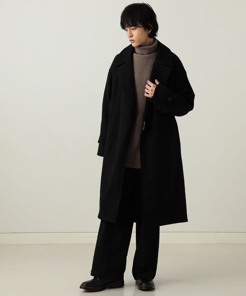 BeAMS DOT（ビームスドット）の「【WEB限定】BeAMS DOT / オーバー タートルネックニット 22AW（ニット/セーター・メンズ・ブラック系その他2/ブラウン系その他4・MEDIUM/LARGE）」の16枚目の写真