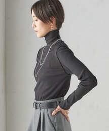 〈手洗い可能〉ドライタッチ リブ タートル