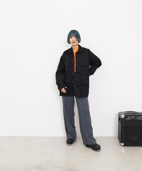 ROTHCO(ロスコ)の「Rothco / ロスコ Poly/Cotton Twill Solid BDU Shirts ミリタリー シャツジャケット(ミリタリージャケット・メンズ・ブラック/ベージュ/ネイビー/ブラウン/オリーブ/その他1/その他2・SMALL/MEDIUM/LARGE/X-LARGE/X-SMALL)」の10枚目の写真