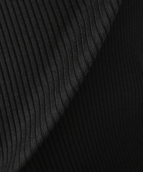 Spick & Span（スピックアンドスパン）の「≪追加≫シルクコットンリブ2WAYタンク（タンクトップ・レディース・ホワイト/ブラック/ベージュ/カーキ・FREE）」の6枚目の写真