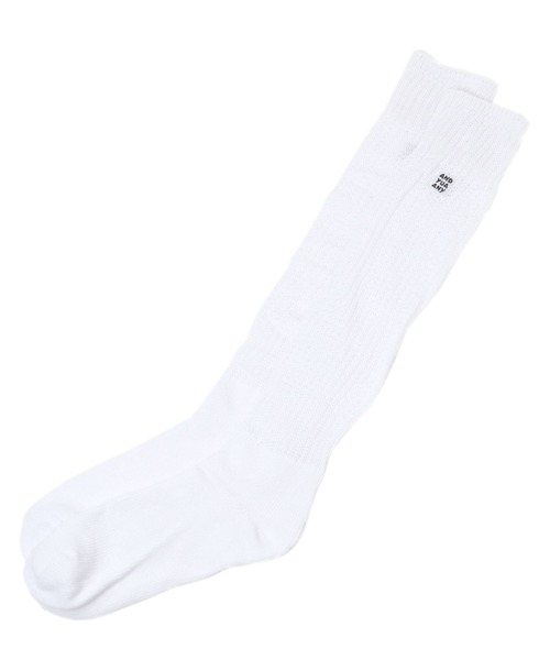 GLOBAL WORK(グローバルワーク)の「モテシャレルーズソックス/AND YUA ANY/298219(ソックス/靴下・キッズ・ホワイト/ブラック・FREE)」の7枚目の写真