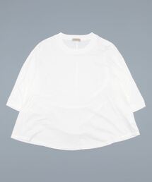 Samansa Mos2 | ピグメント加工コクーンＴシャツ(Tシャツ/カットソー)