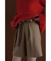 CLANE | BELT ASYMMETRY HALF PANTS(その他パンツ)