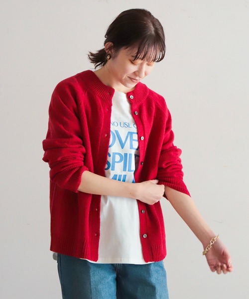 NOMBRE IMPAIR（ノンブルアンペール）の「メランジウール　2WAY　P/O（ニット/セーター・レディース・グレー/ブルー/サックスブルー/レッド/イエロー・FREE）」の5枚目の写真