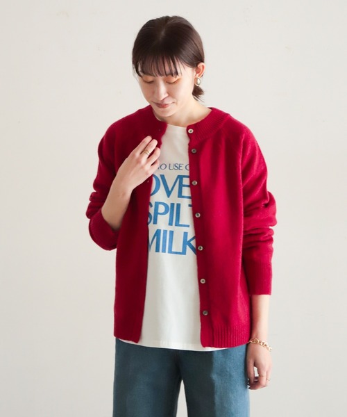 NOMBRE IMPAIR（ノンブルアンペール）の「メランジウール　2WAY　P/O（ニット/セーター・レディース・グレー/ブルー/サックスブルー/レッド/イエロー・FREE）」の19枚目の写真