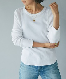 RIVE DROITE | 一枚で決まる大人カジュアルなカットソー/テレコロングスリーブカットソー(Tシャツ/カットソー)