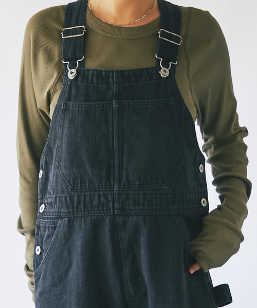 RIVE DROITE（リヴドロワ）の「一枚で決まる大人カジュアルなカットソー/テレコロングスリーブカットソー（Tシャツ/カットソー・レディース・オフホワイト/カーキ/ネイビー/グレー・FREE）」の5枚目の写真