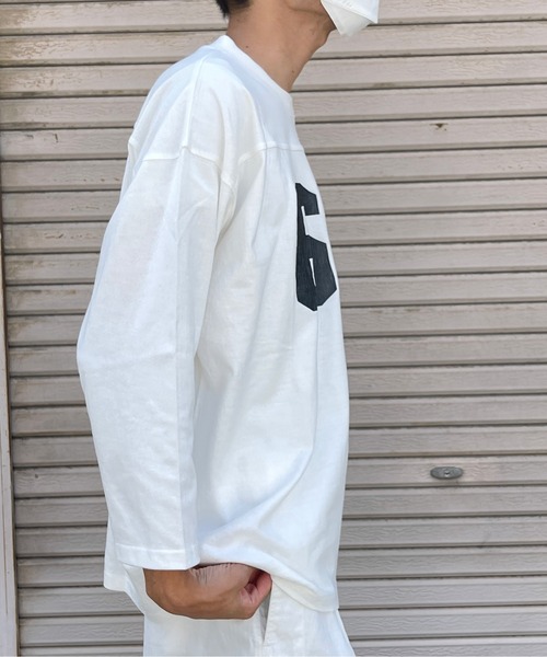 CPCM（シーピーシーエム）の「フットボールBIGT（Tシャツ/カットソー・メンズ・ホワイト/ブラック/ネイビー・MEDIUM/LARGE）」の20枚目の写真