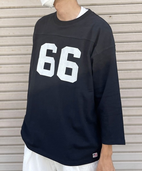 CPCM（シーピーシーエム）の「フットボールBIGT（Tシャツ/カットソー・メンズ・ホワイト/ブラック/ネイビー・MEDIUM/LARGE）」の13枚目の写真