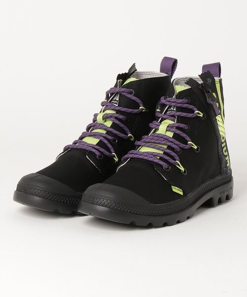 PALLADIUM(パラディウム)の「PALLADIUM/パラディウム PAMPA LITE LACE IT/パンパライト レースイット(スニーカー・メンズ・ホワイト/ブラック/グリーン・22.5cm/27cm/26.5cm/24.5cm/24cm/23cm/25cm/28cm/26cm/23.5cm/27.5cm/25.5cm)」の2枚目の写真