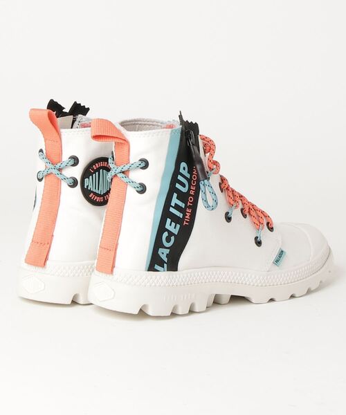 PALLADIUM(パラディウム)の「PALLADIUM/パラディウム PAMPA LITE LACE IT/パンパライト レースイット(スニーカー・メンズ・ホワイト/ブラック/グリーン・22.5cm/27cm/26.5cm/24.5cm/24cm/23cm/25cm/28cm/26cm/23.5cm/27.5cm/25.5cm)」の6枚目の写真