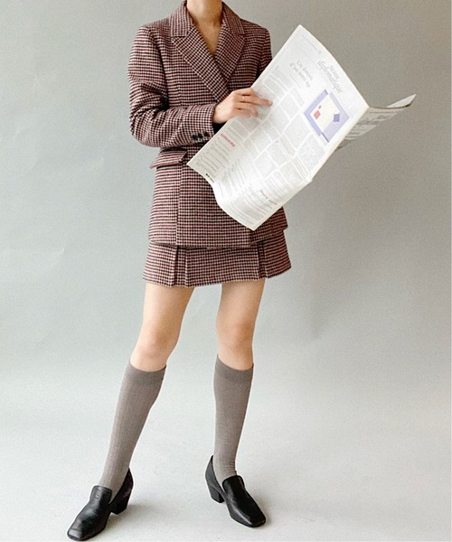 シャルルシャトンhunting club ジャケット・スカートセットアップ34 シャルルシャトン hunting club ジャケット&スカート セットアップ