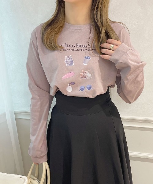 apres jour(アプレジュール)の「アソートロンT【ZOZOTOWN限定アイテム】(Tシャツ/カットソー・レディース・アイボリー/オフホワイト/ホワイト系その他/ライトピンク/ラベンダー・X-LARGE/フリー)」の21枚目の写真