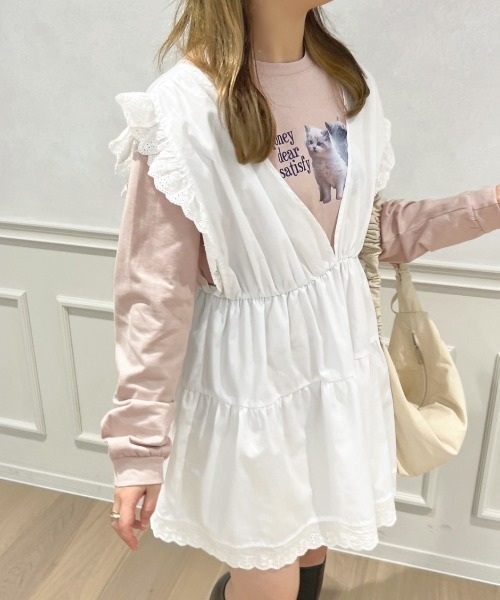 apres jour(アプレジュール)の「アソートロンT【ZOZOTOWN限定アイテム】(Tシャツ/カットソー・レディース・アイボリー/オフホワイト/ホワイト系その他/ライトピンク/ラベンダー・X-LARGE/フリー)」の18枚目の写真