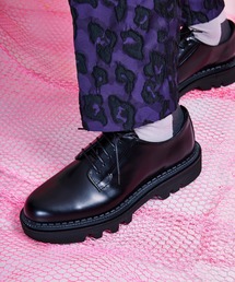 MAISON SPECIAL | 《ユニセックスアイテム》【SPECIAL SHOES FACTORY コラボ】東京産ビブラムタンクソールプレーントゥシューズ 【MAISON SPECIAL/メゾンスペシャル】(ドレスシューズ)