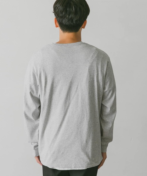 Russell Athletic(ラッセルアスレティック)の「『別注』RUSSELL ATHLETIC×DOORS UNIVERSITY L/S T-SHIRTS(Tシャツ/カットソー・メンズ・ホワイト/ネイビー/グレー・MEDIUM/LARGE)」の13枚目の写真