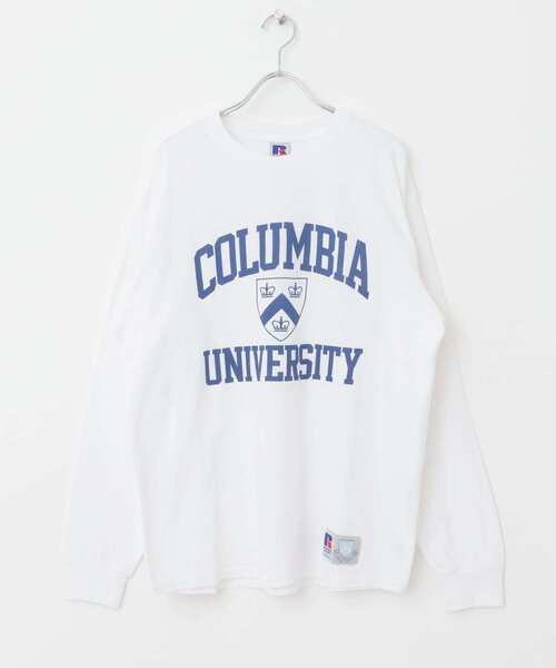 Russell Athletic(ラッセルアスレティック)の「『別注』RUSSELL ATHLETIC×DOORS UNIVERSITY L/S T-SHIRTS(Tシャツ/カットソー・メンズ・ホワイト/ネイビー/グレー・MEDIUM/LARGE)」の17枚目の写真