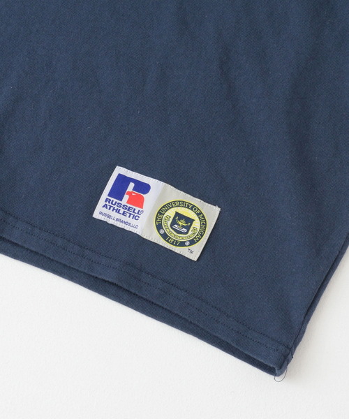 Russell Athletic(ラッセルアスレティック)の「『別注』RUSSELL ATHLETIC×DOORS UNIVERSITY L/S T-SHIRTS(Tシャツ/カットソー・メンズ・ホワイト/ネイビー/グレー・MEDIUM/LARGE)」の21枚目の写真