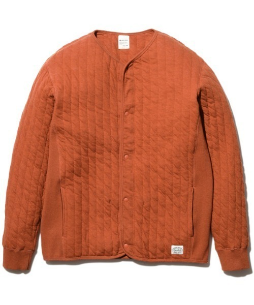 Snow Peak（スノーピーク）の「Natural Warm Stretch Cardigan（その他トップス・メンズ・グレー/アイボリー/オレンジ・LARGE/MEDIUM/SMALL）」の3枚目の写真