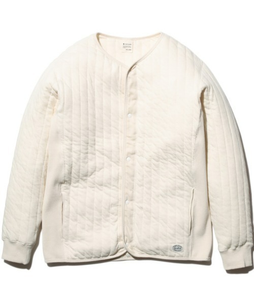 Snow Peak（スノーピーク）の「Natural Warm Stretch Cardigan（その他トップス・メンズ・グレー/アイボリー/オレンジ・LARGE/MEDIUM/SMALL）」の2枚目の写真