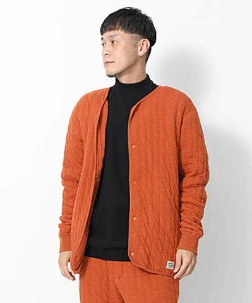 Snow Peak（スノーピーク）の「Natural Warm Stretch Cardigan（その他トップス・メンズ・グレー/アイボリー/オレンジ・LARGE/MEDIUM/SMALL）」の10枚目の写真