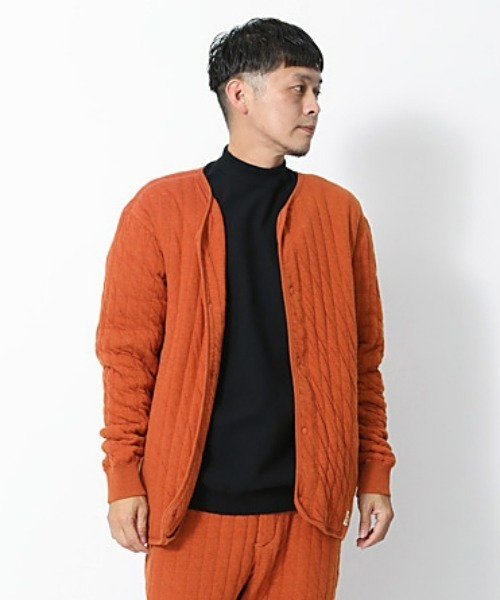 Snow Peak（スノーピーク）の「Natural Warm Stretch Cardigan（その他トップス・メンズ・グレー/アイボリー/オレンジ・LARGE/MEDIUM/SMALL）」の11枚目の写真
