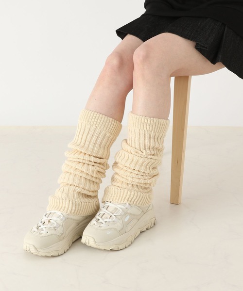 Heather（ヘザー）の「LEG／WARMER　168416（レッグウォーマー・レディース・アイボリー/ブラック・ONE SIZE）」の13枚目の写真