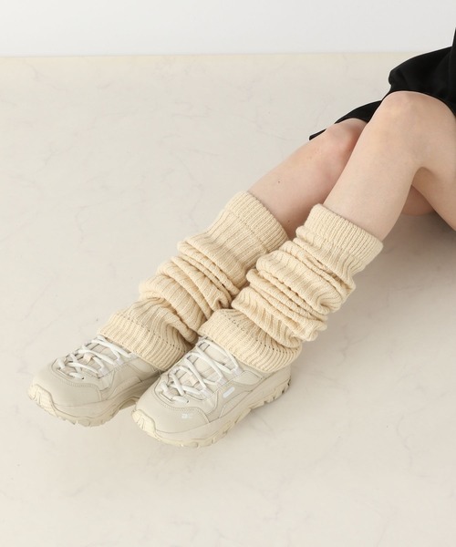 Heather（ヘザー）の「LEG／WARMER　168416（レッグウォーマー・レディース・アイボリー/ブラック・ONE SIZE）」の16枚目の写真