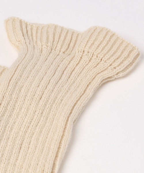 Heather（ヘザー）の「LEG／WARMER　168416（レッグウォーマー・レディース・アイボリー/ブラック・ONE SIZE）」の4枚目の写真